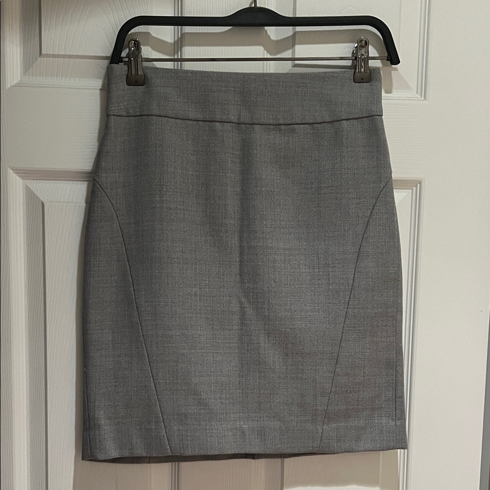 Banana Republic Gray Pencil Skirt